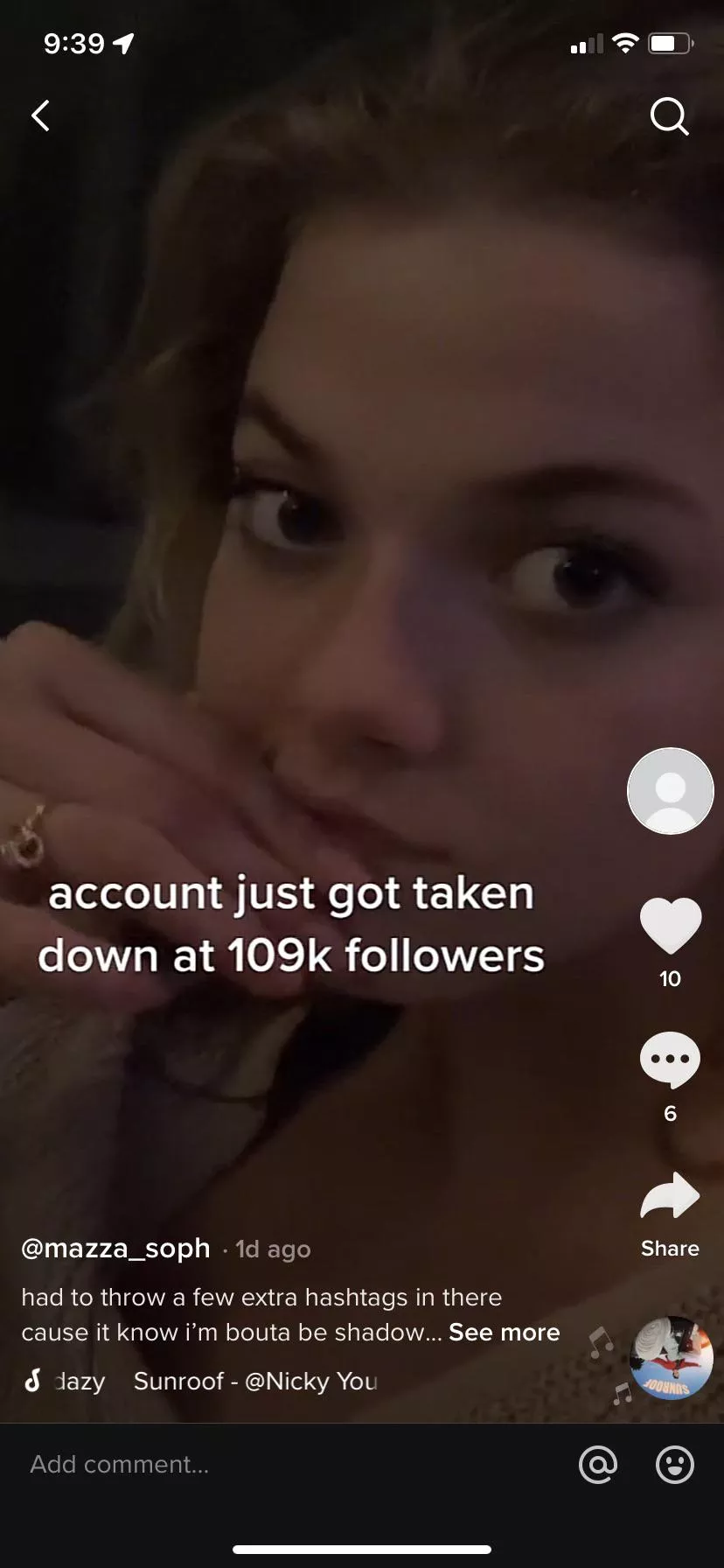 Got taken down for flashing