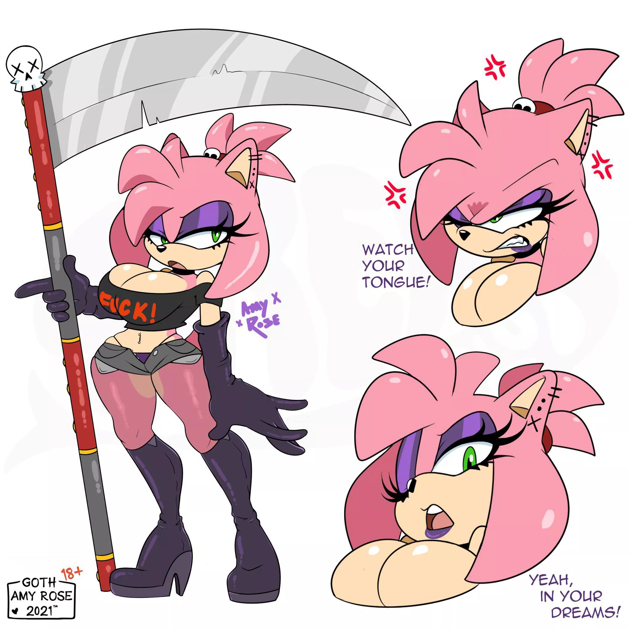 Goth Amy is top tier
