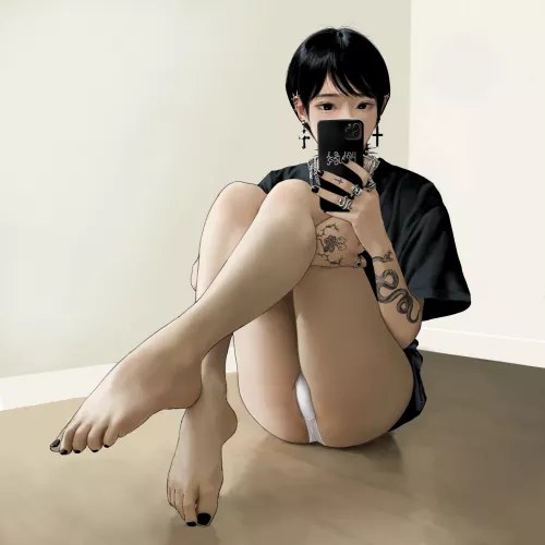 Gothic legs [Original] (flat_fish)