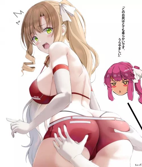 Grabbing that booty [Girls Frontline] (KeenH)