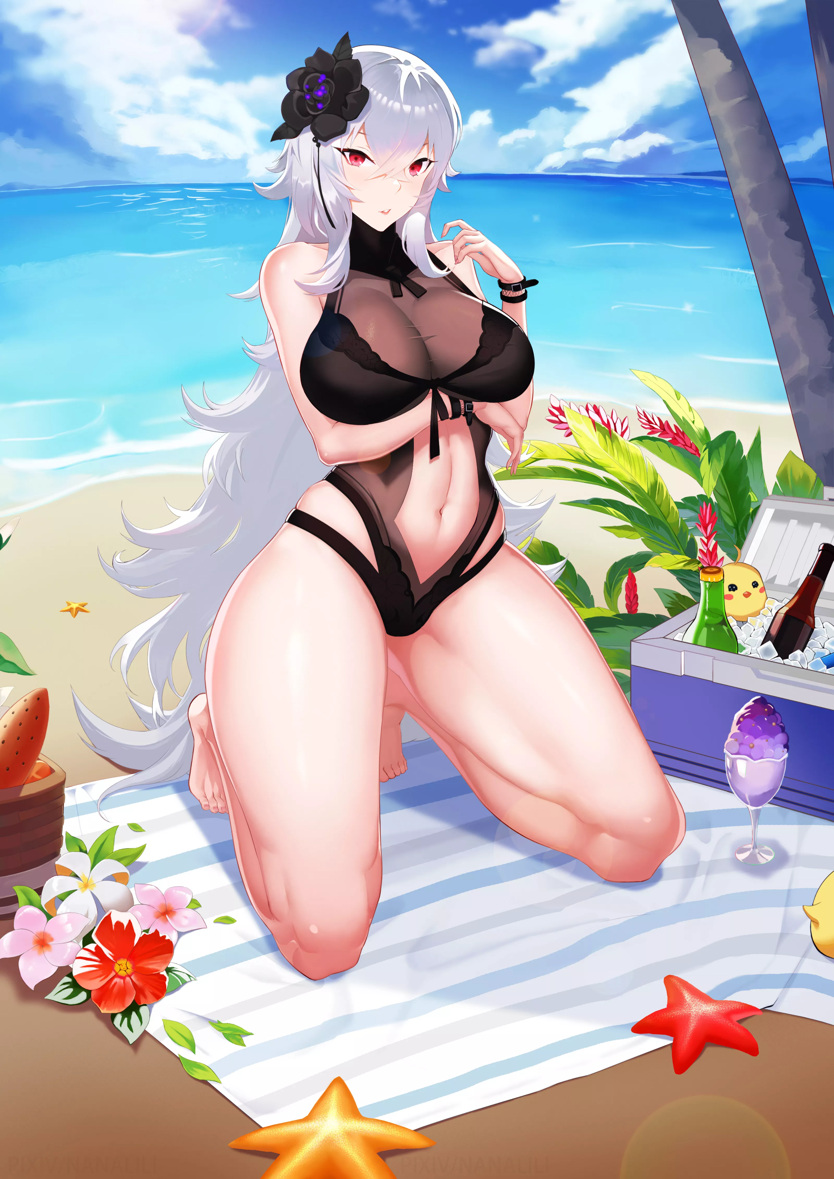 Graf Zeppelin's Summer Sunlight (Nana Lily) [Azur Lane]
