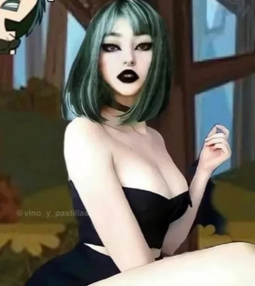 Gwen from Total Drama. Does anyone Know her name?