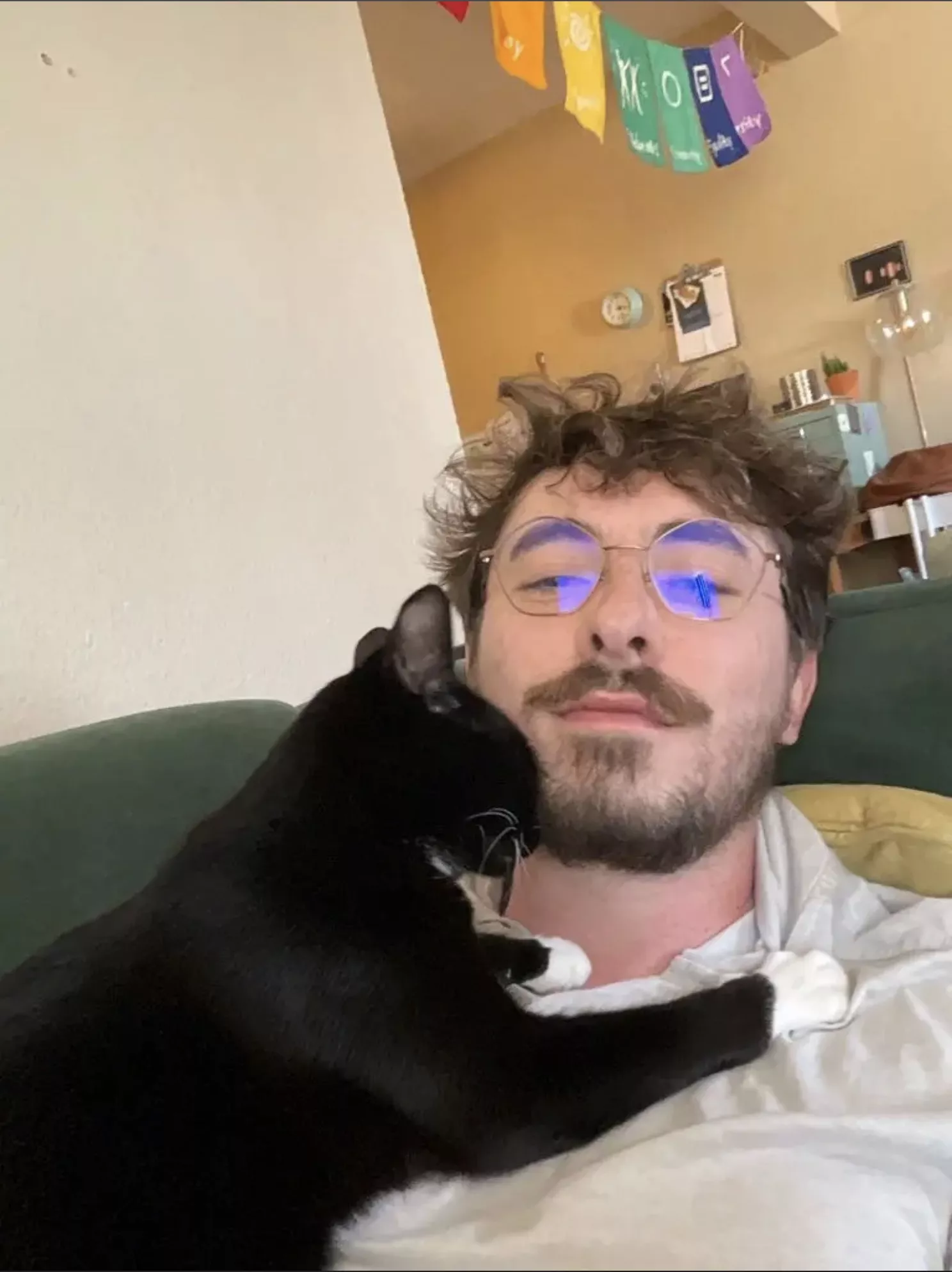 Had a nice catnap earlier Had a nice catnap earlier