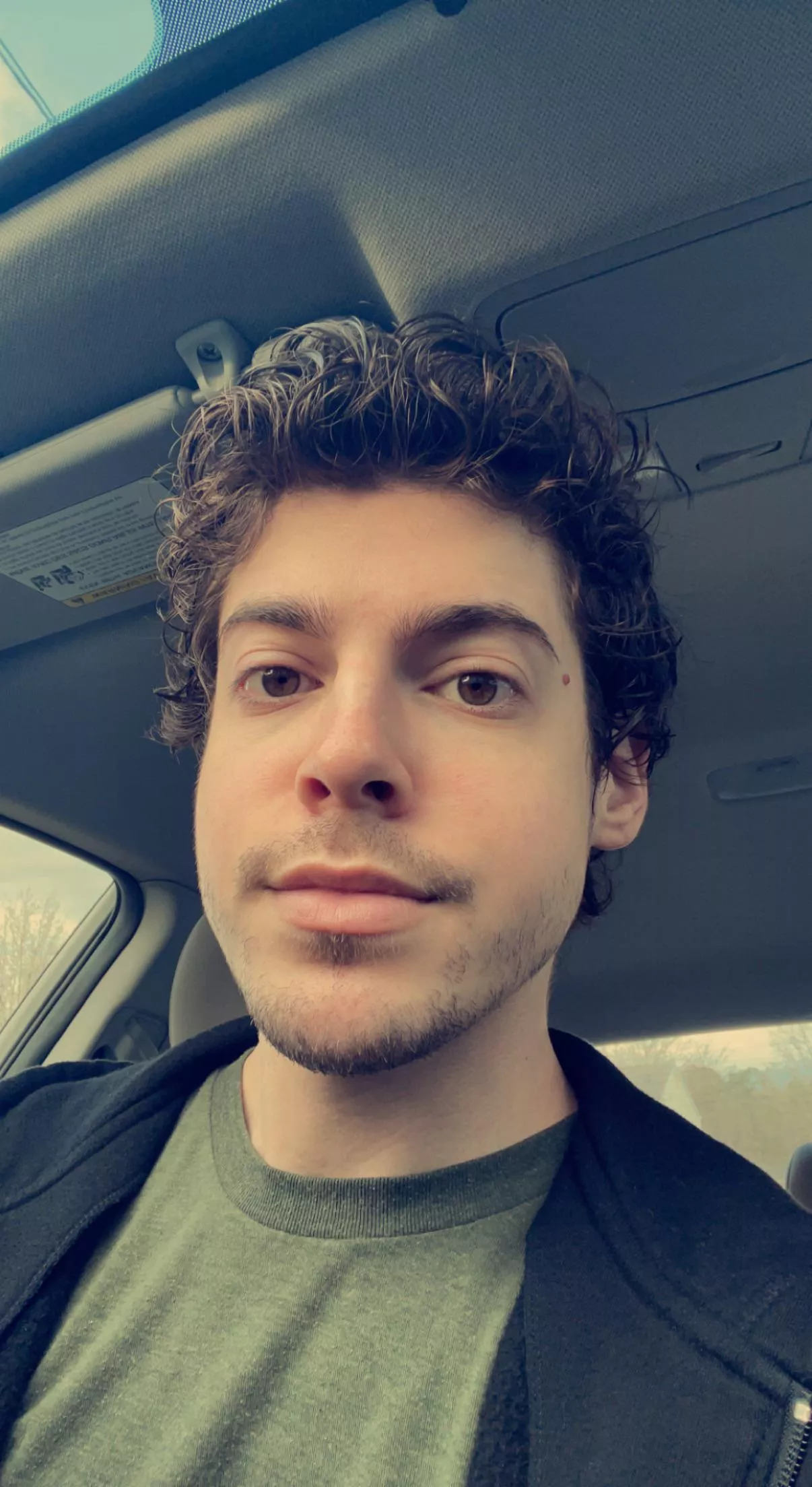 Hair is extra curly today