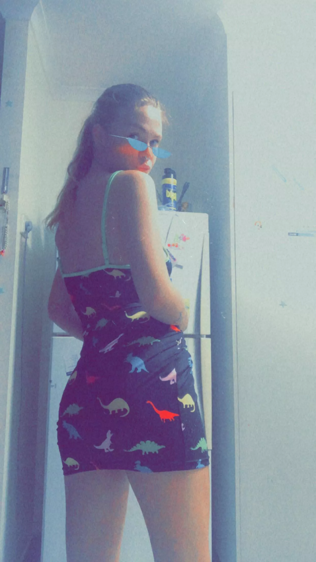 Half tempted to get a Dino toy to match my dress 😉