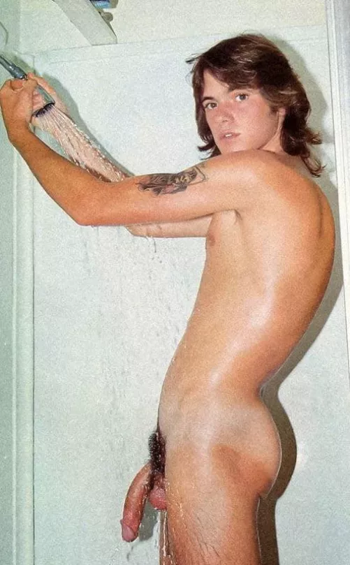 Hanging out in the shower