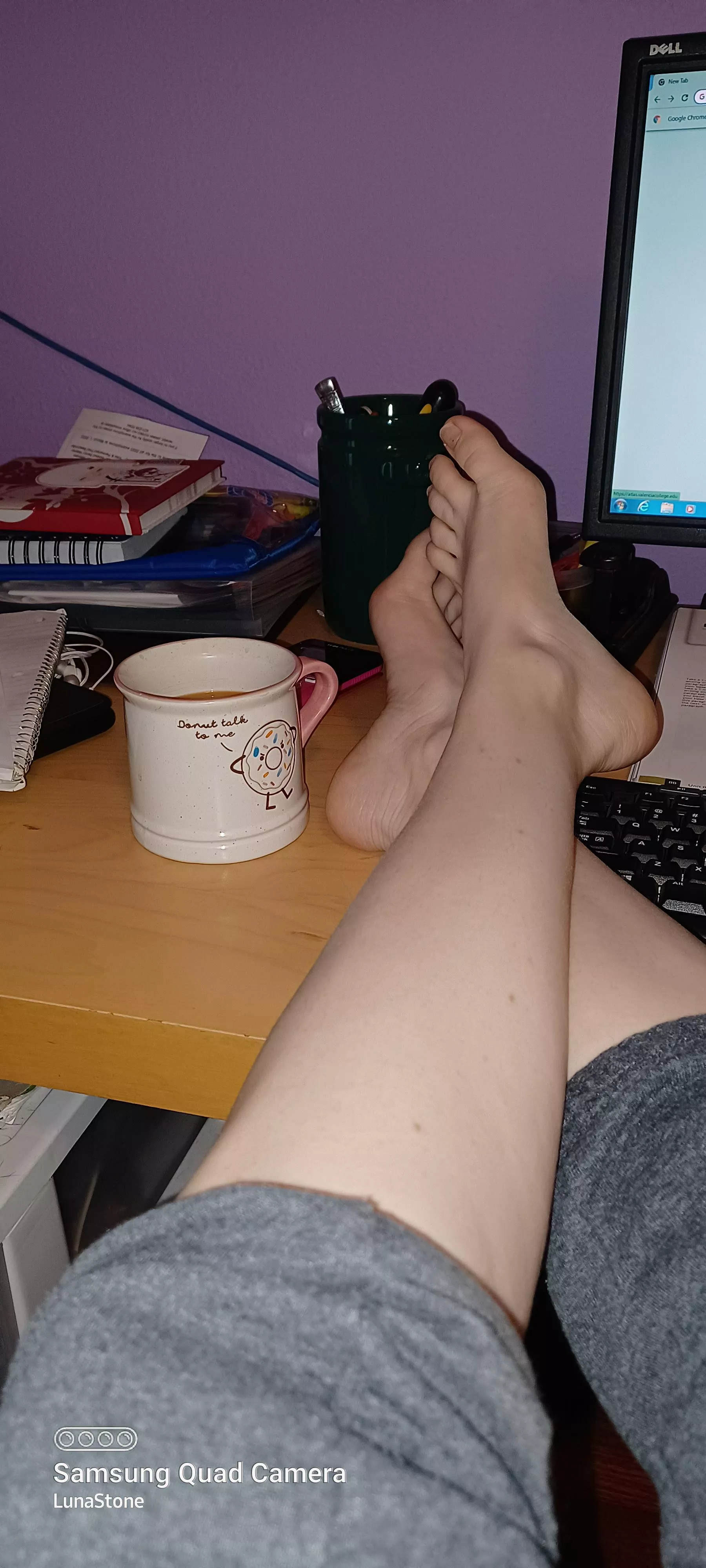 Happy St. Patrick's Day! I have no green on I guess you'll have to pinch me.