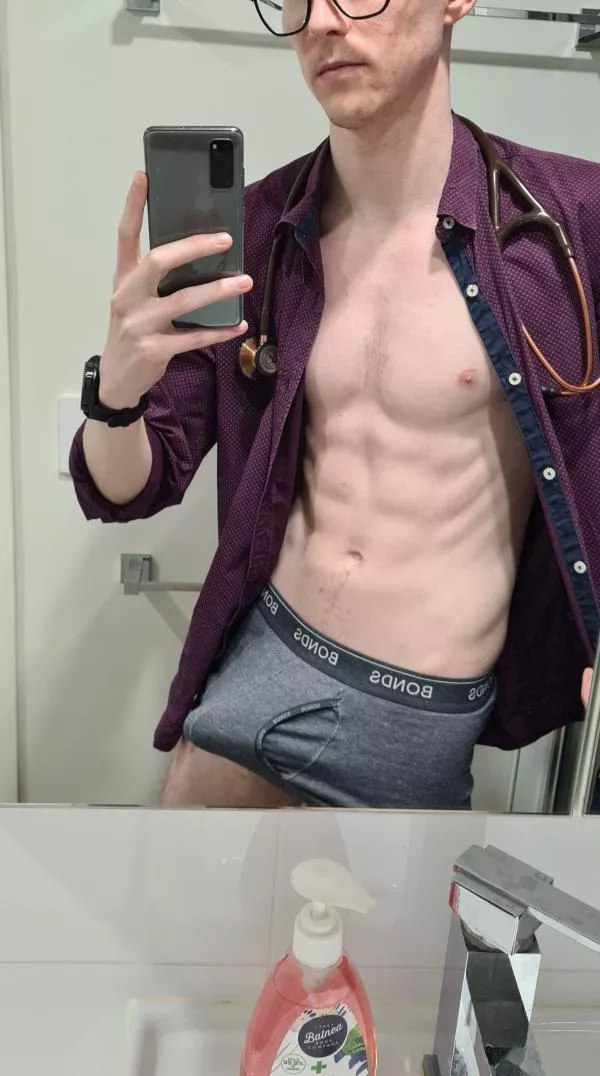 Hard day at the Doctor's office 😉 Who's in need of a check-up?