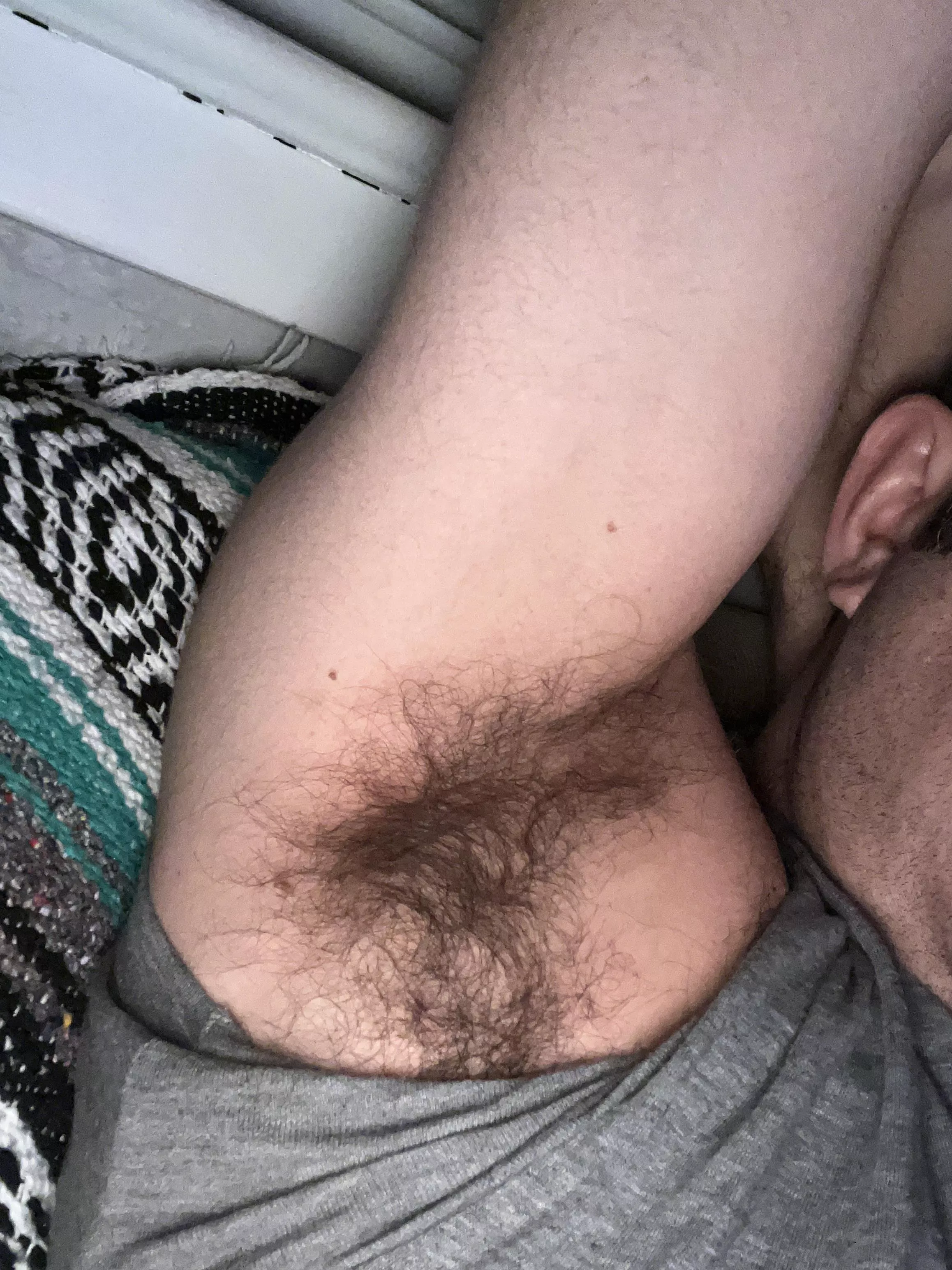 Hard day at work, forgot to put on deodorant, take a sniff. DM me if interested.