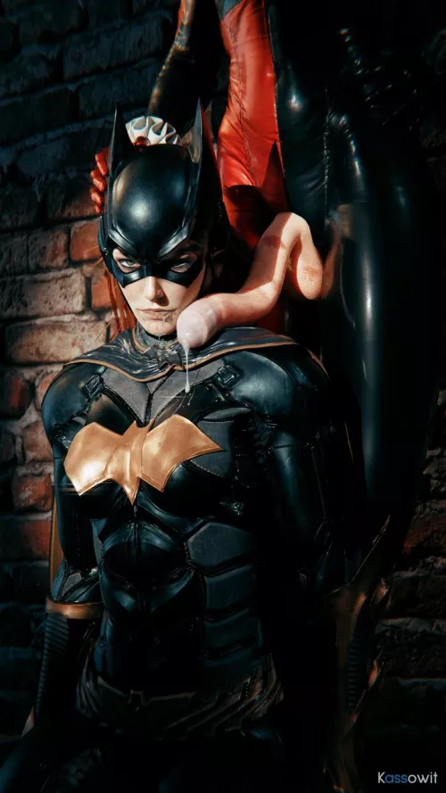 Harley puts Batgirl in her place (Kassowit) [Batman]