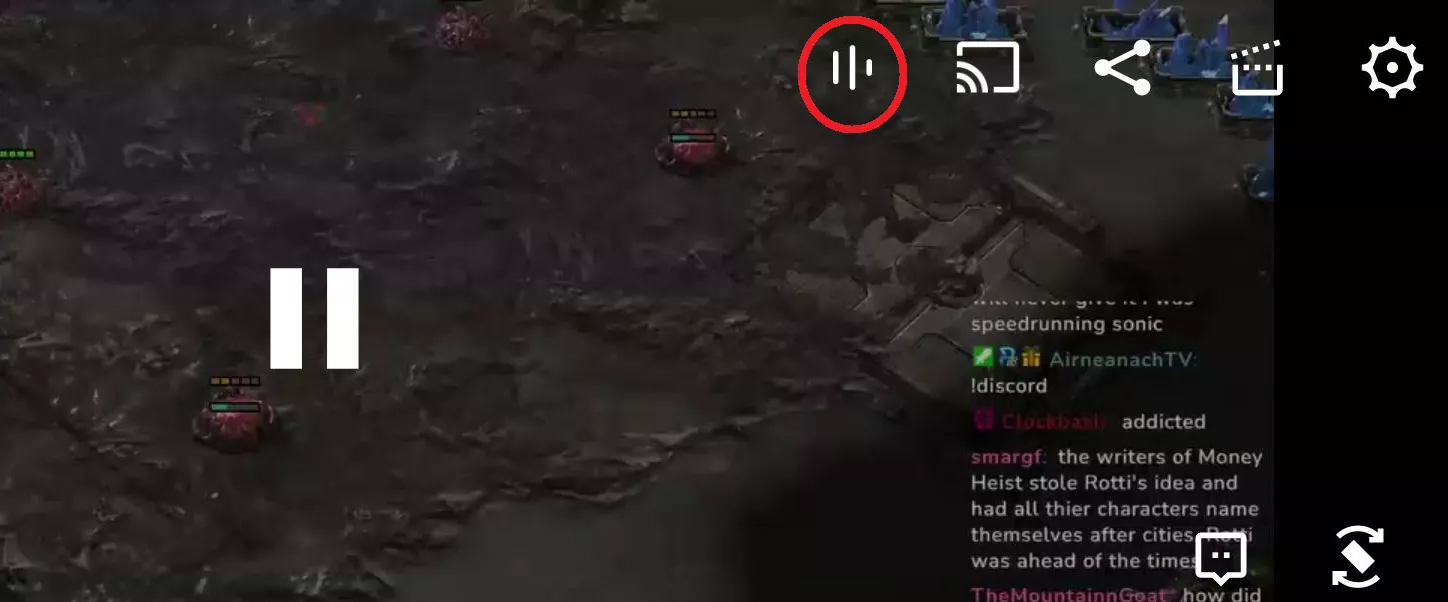 Has anyone ever seen this symbol on twitch mobile before?