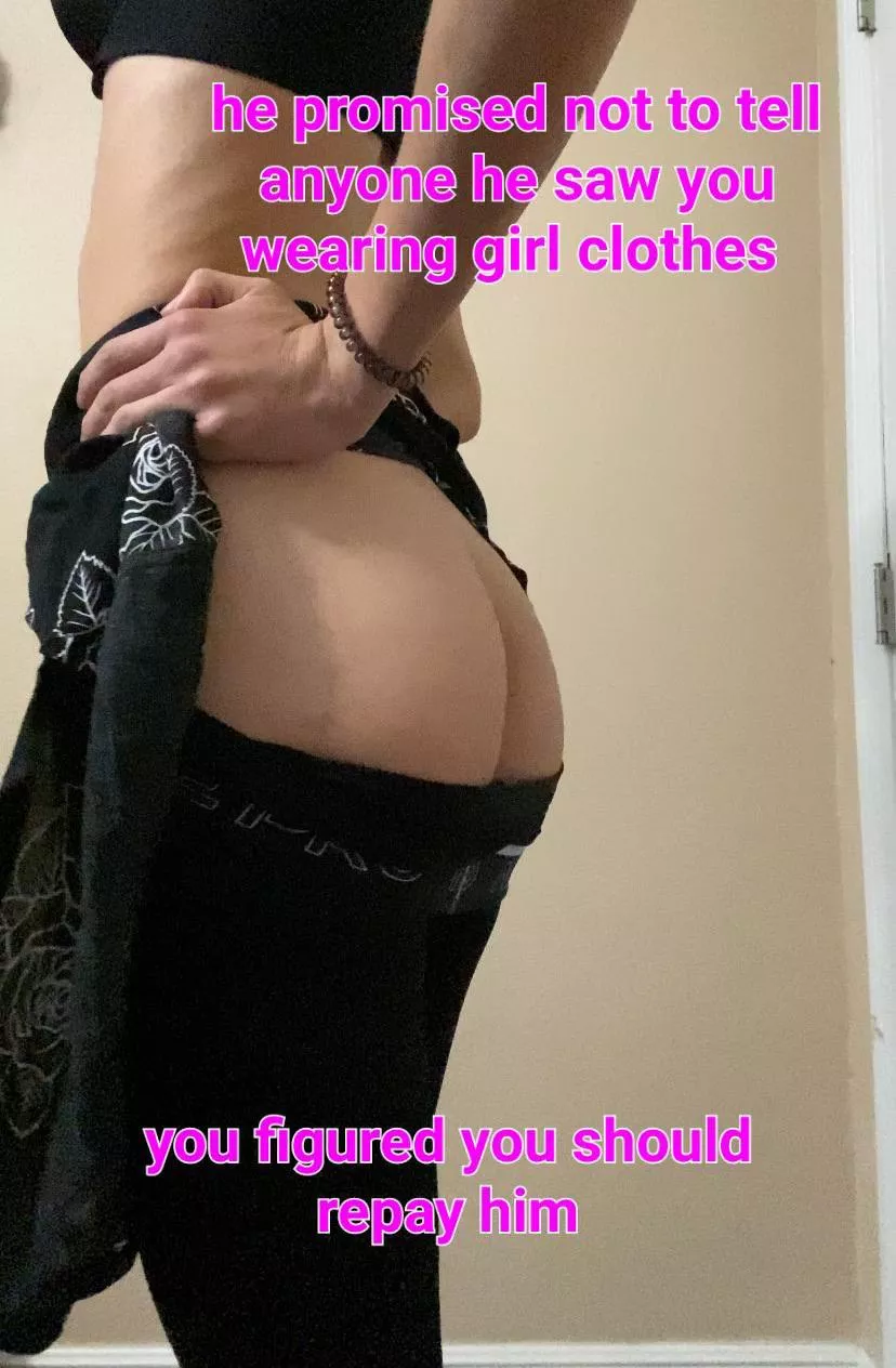 have to settle that debt 😝