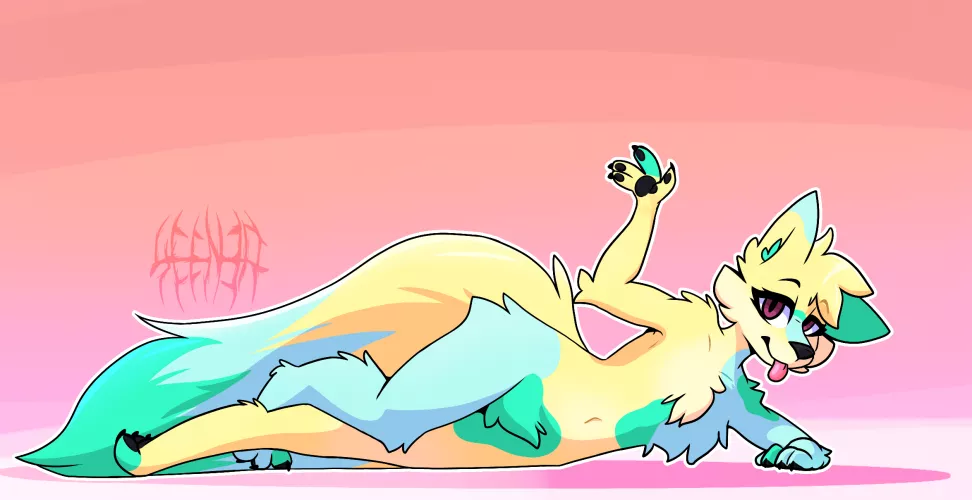 havent drawn my oc in a while (art by me)