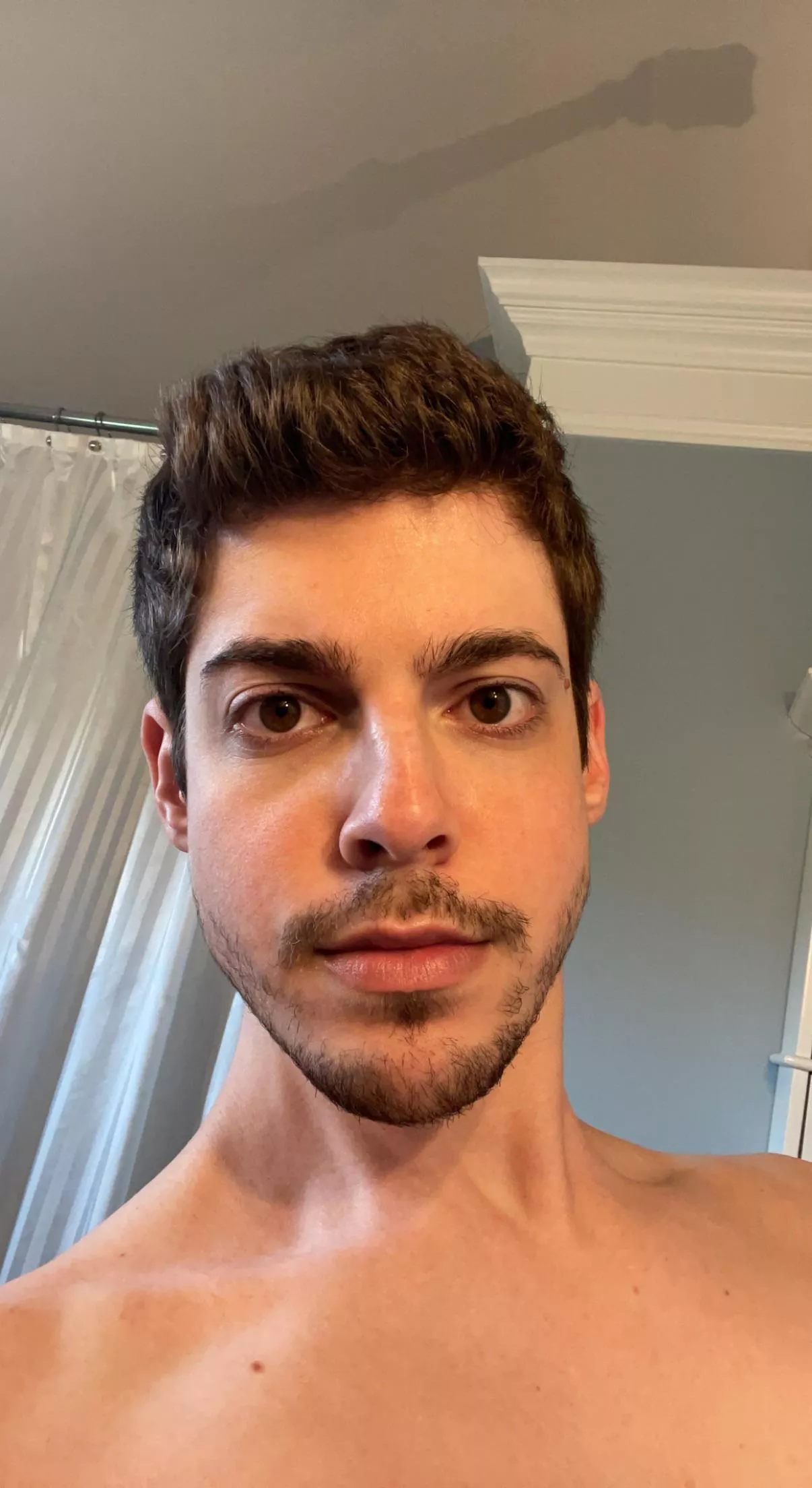 Haven’t trimmed the facial hair, what do you think?