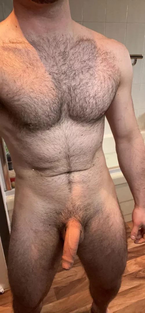 Having a naked morning