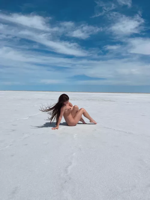 having fun when no one is around