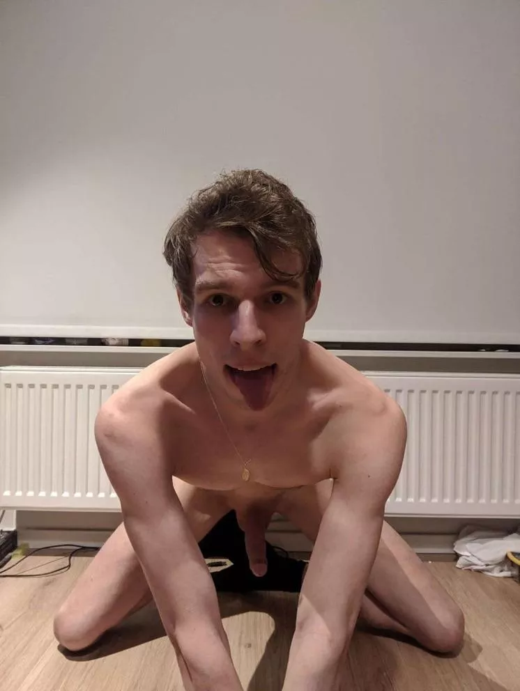 He is happy to share himself with everyone here.[my cute subby playtoy]