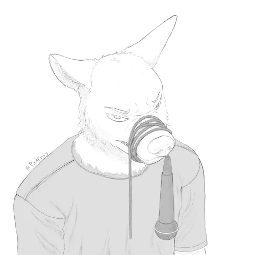 He lookin' pretty mad by me