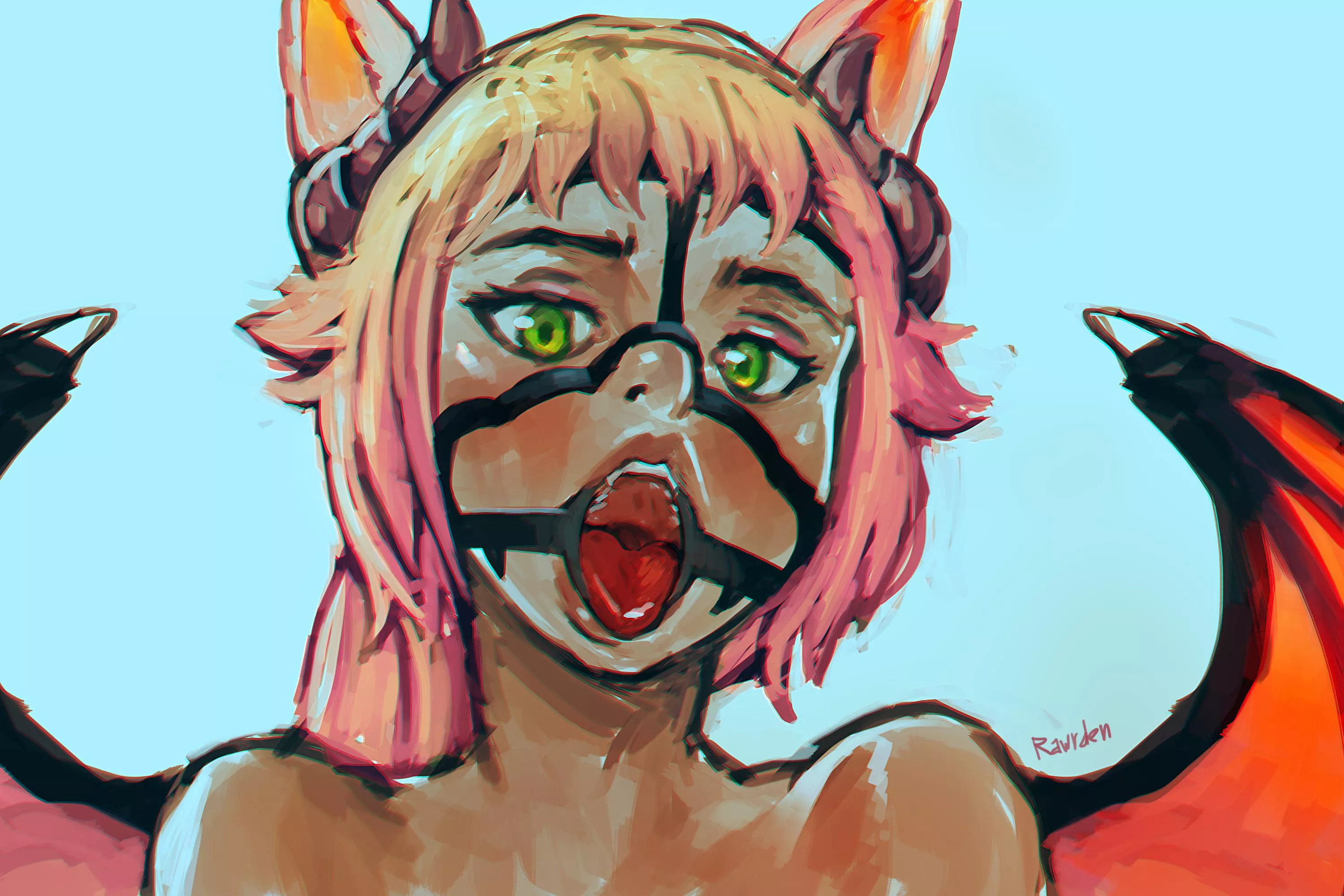 Head cages are important accessories to keep pet girls from biting or talking. Their months are only useful for servicing Master. Anyone want one installed?