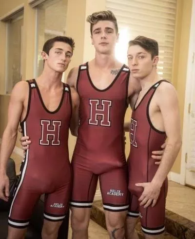 “Helix wrestling team” …