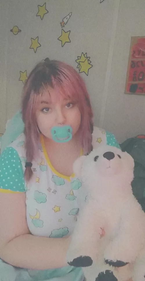 Hello from me and polar bear :)