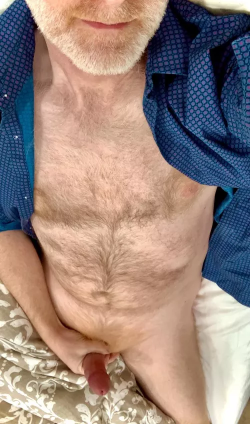 Hello, you’re just in time. Join me won’t you? [53] means I know how to please you properly with all of my tools.