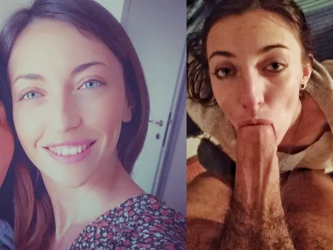 Her Eyescontact Blowjob kill me 🤯