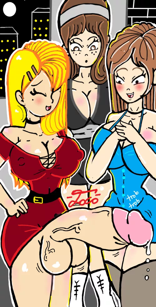 her job had a party and she brought something extra 😈😈