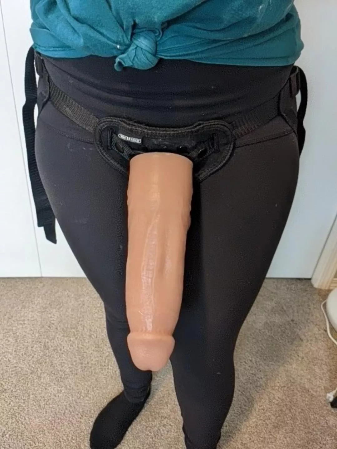 Her strap-on is much bigger than my cock, and I wouldn't have it any other way! -Bitchboy Her strap-on is much bigger than my cock, and I wouldn't have it any other way! -Bitchboy