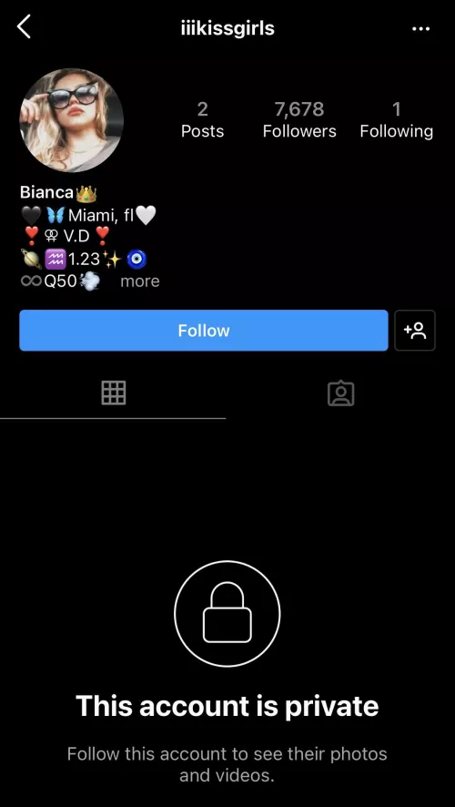 Here’s her most recent IG @iiikissgirls