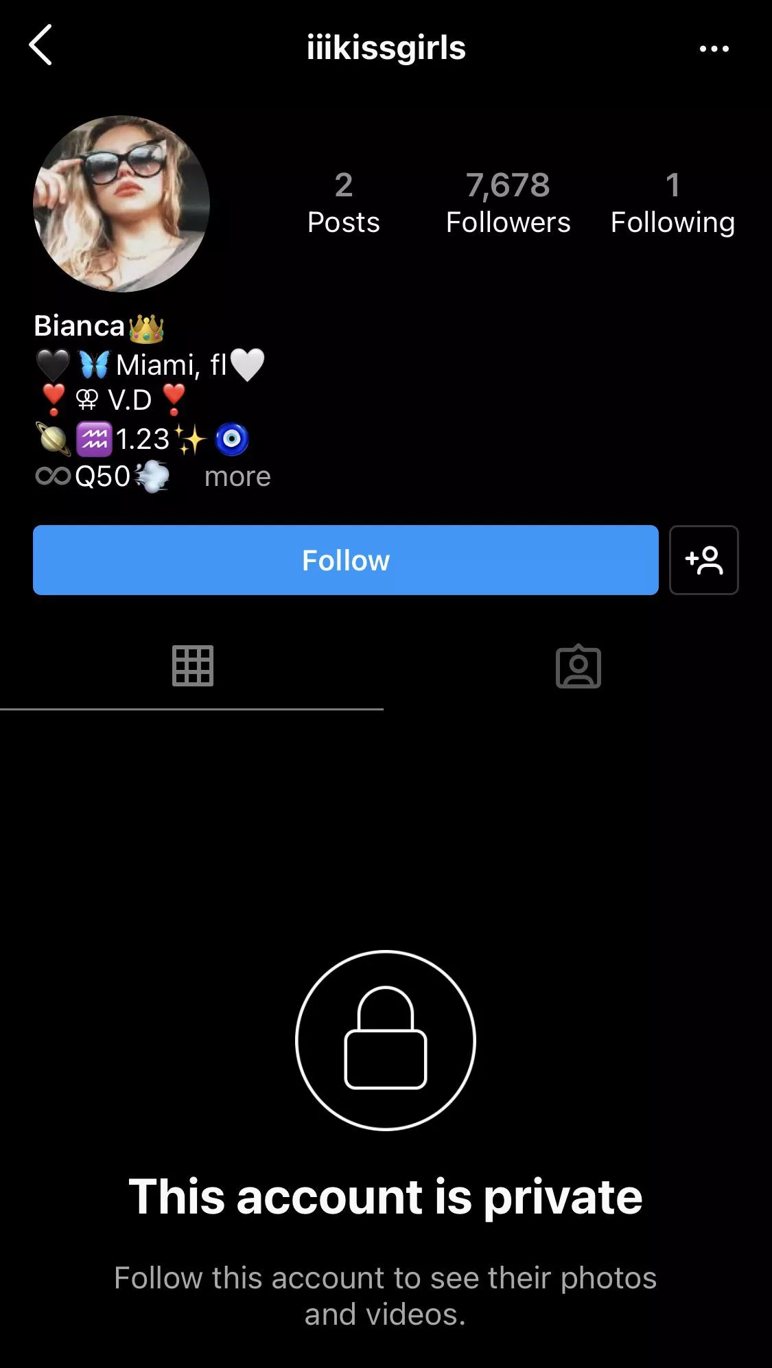 Here’s her most recent IG @iiikissgirls