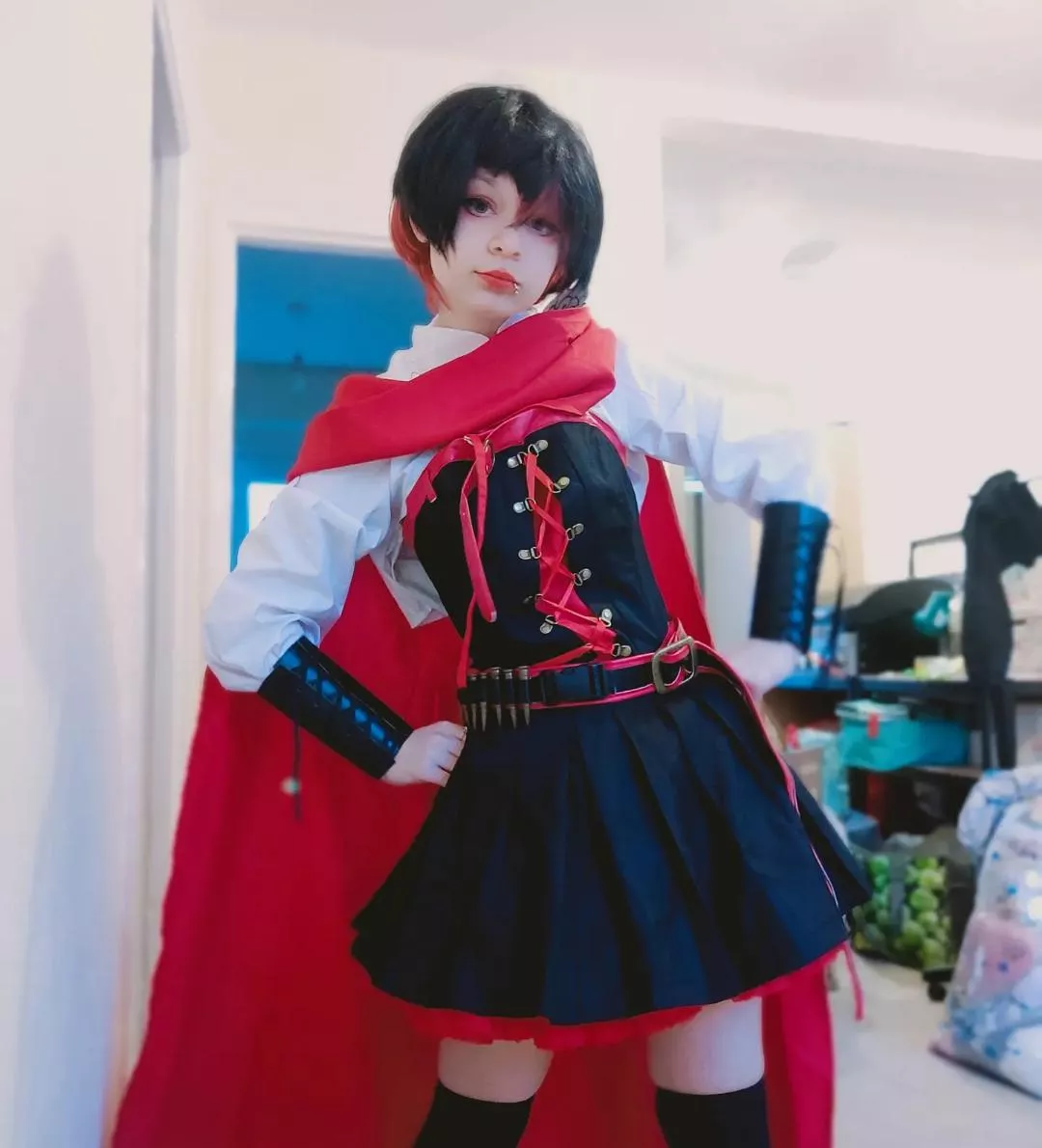 here's my ruby cosplay 💞✨