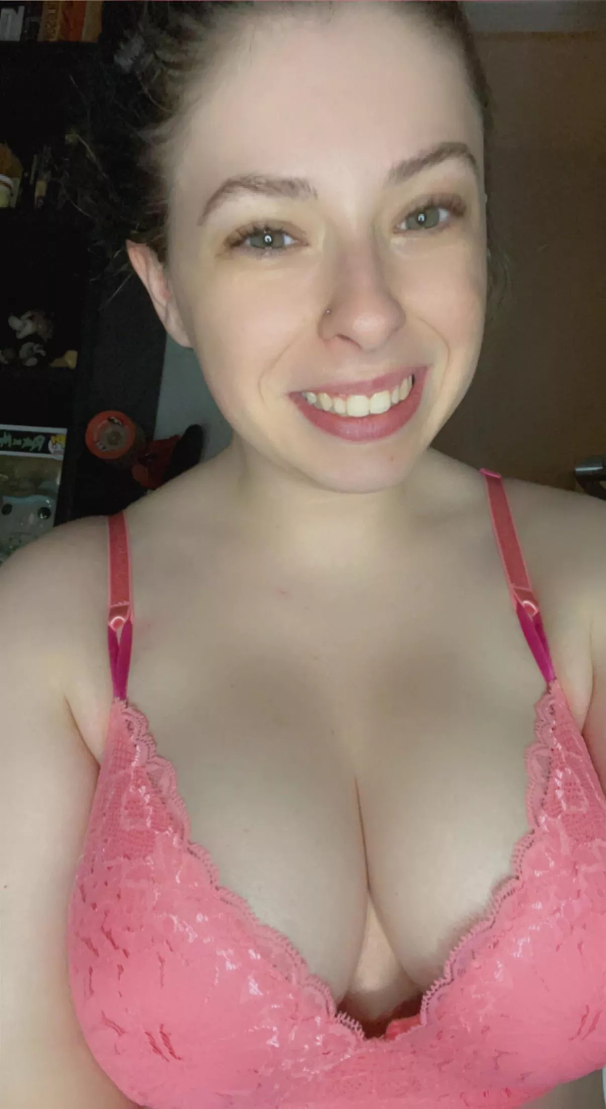 Hey… My eyes are up here… I’m kidding, you can stare at them all you want. 😘