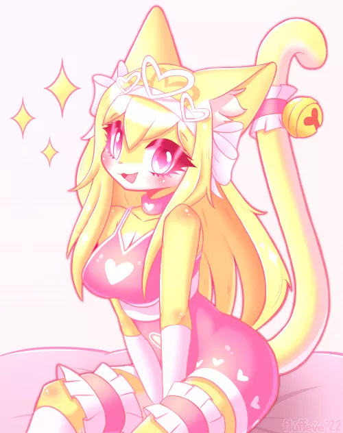Heya! ✨ (Art by me: @fluffeve on Twitter)