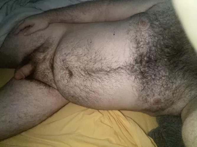 Hop in bed and come snuggle 🐻