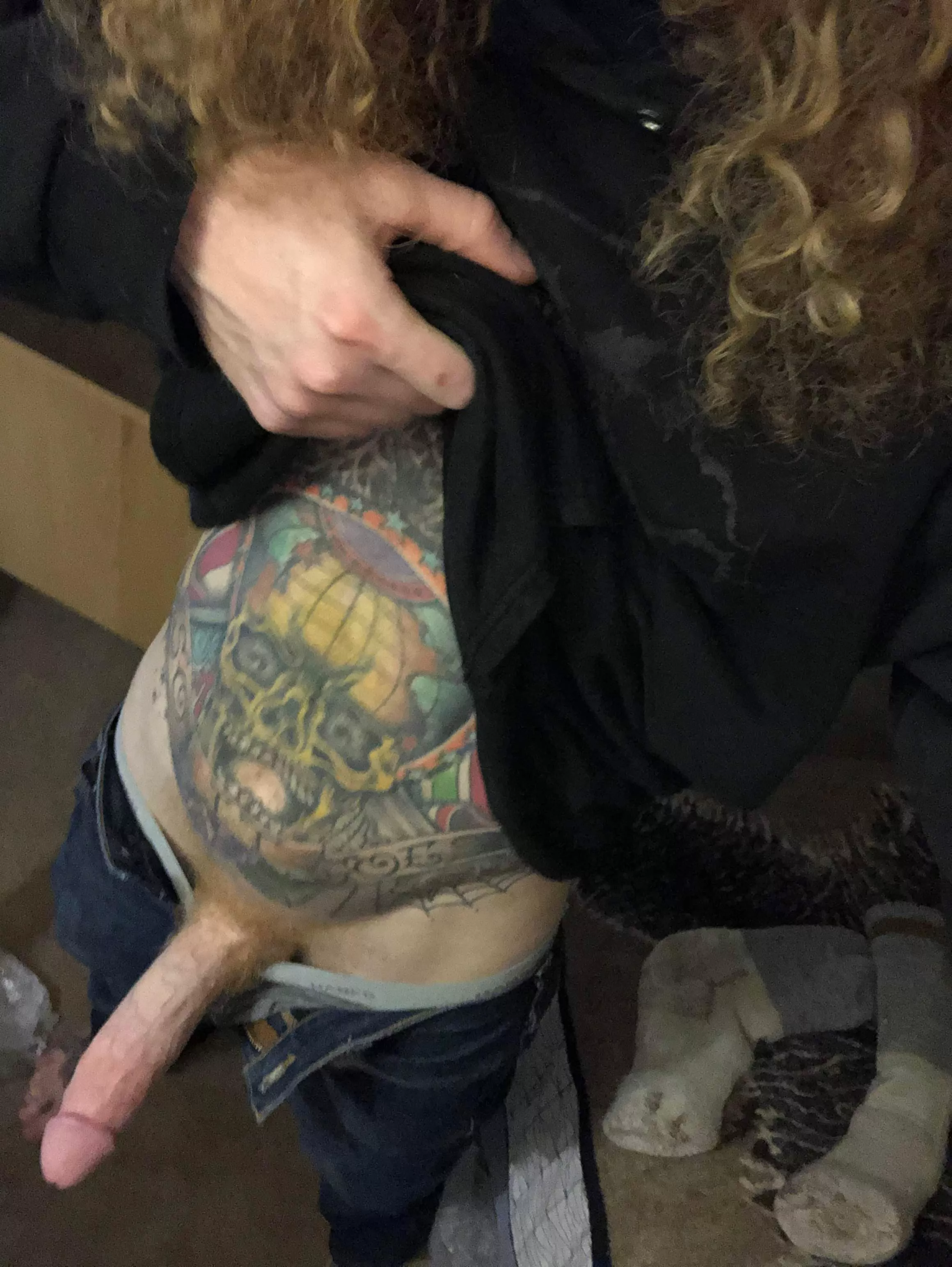 Hope the neighbors didn’t see me flashing my big cock Hope the neighbors didn’t see me flashing my big cock