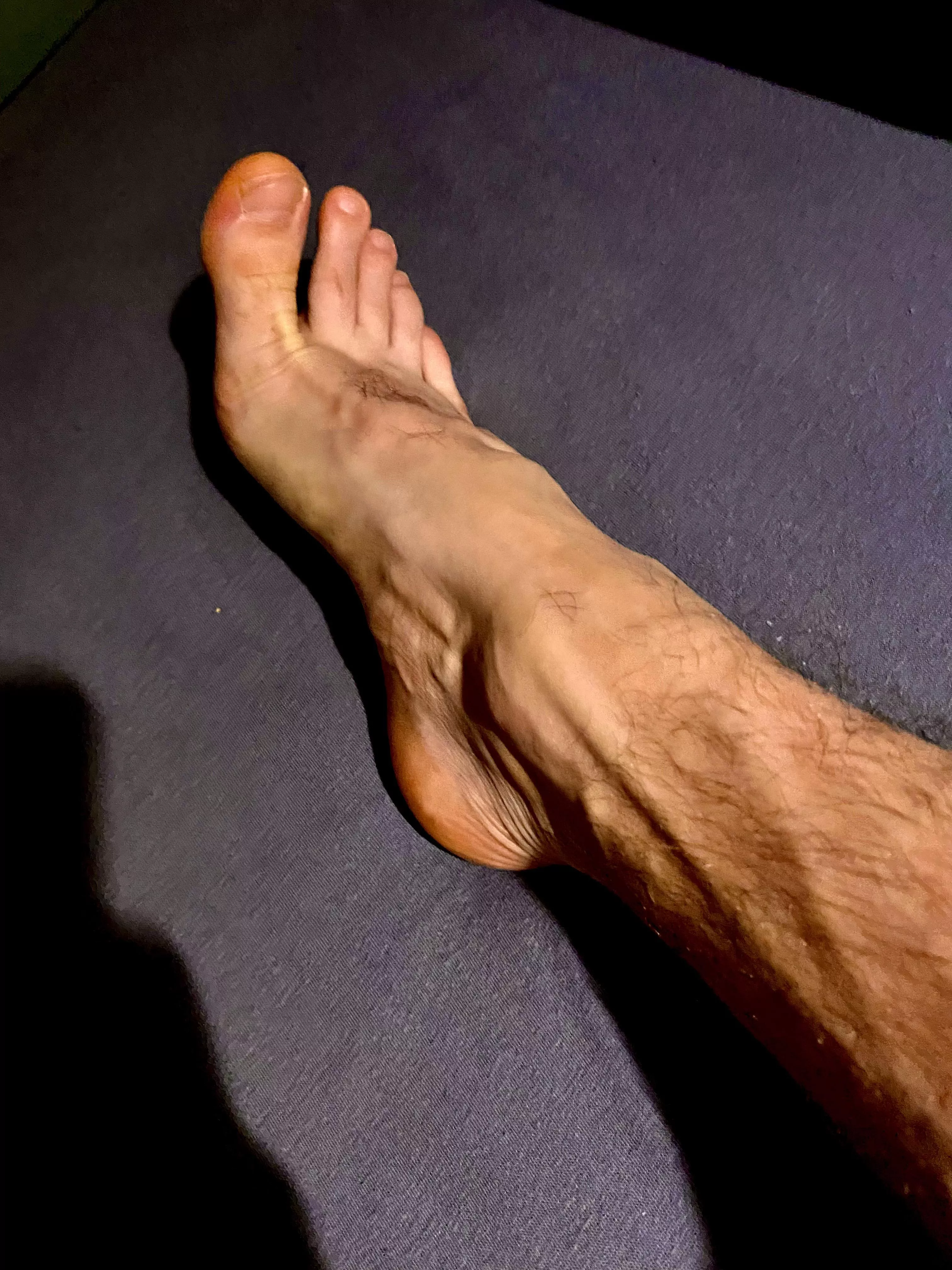 Hope you like my manly feet