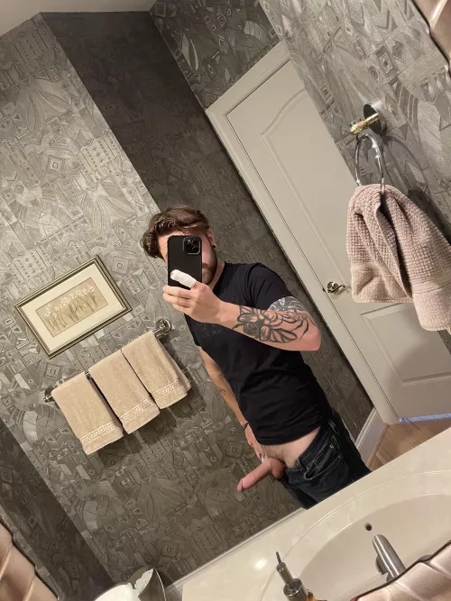 Hopefully my bandaged finger isnβt a turn off