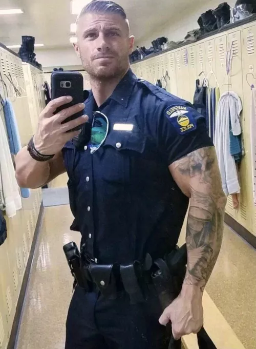 “Hot Officer” …