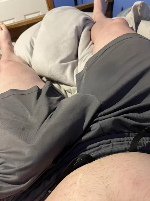 Hot outside today. Think I’ll go commando to the gym what do you think? (M)