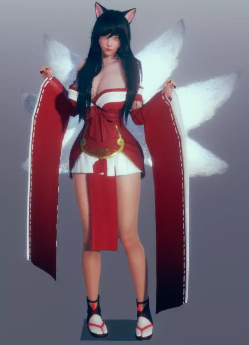 How accurate is the ahri I made? (C)