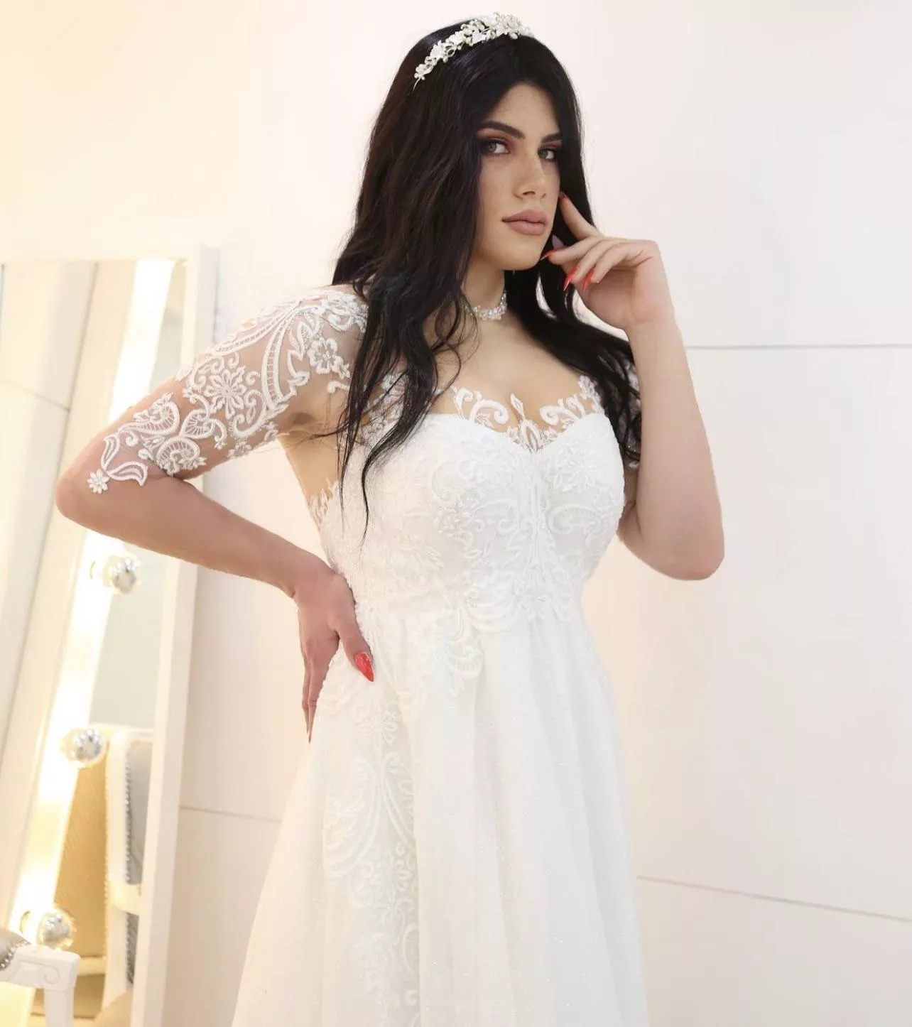 How do I look as a bride?