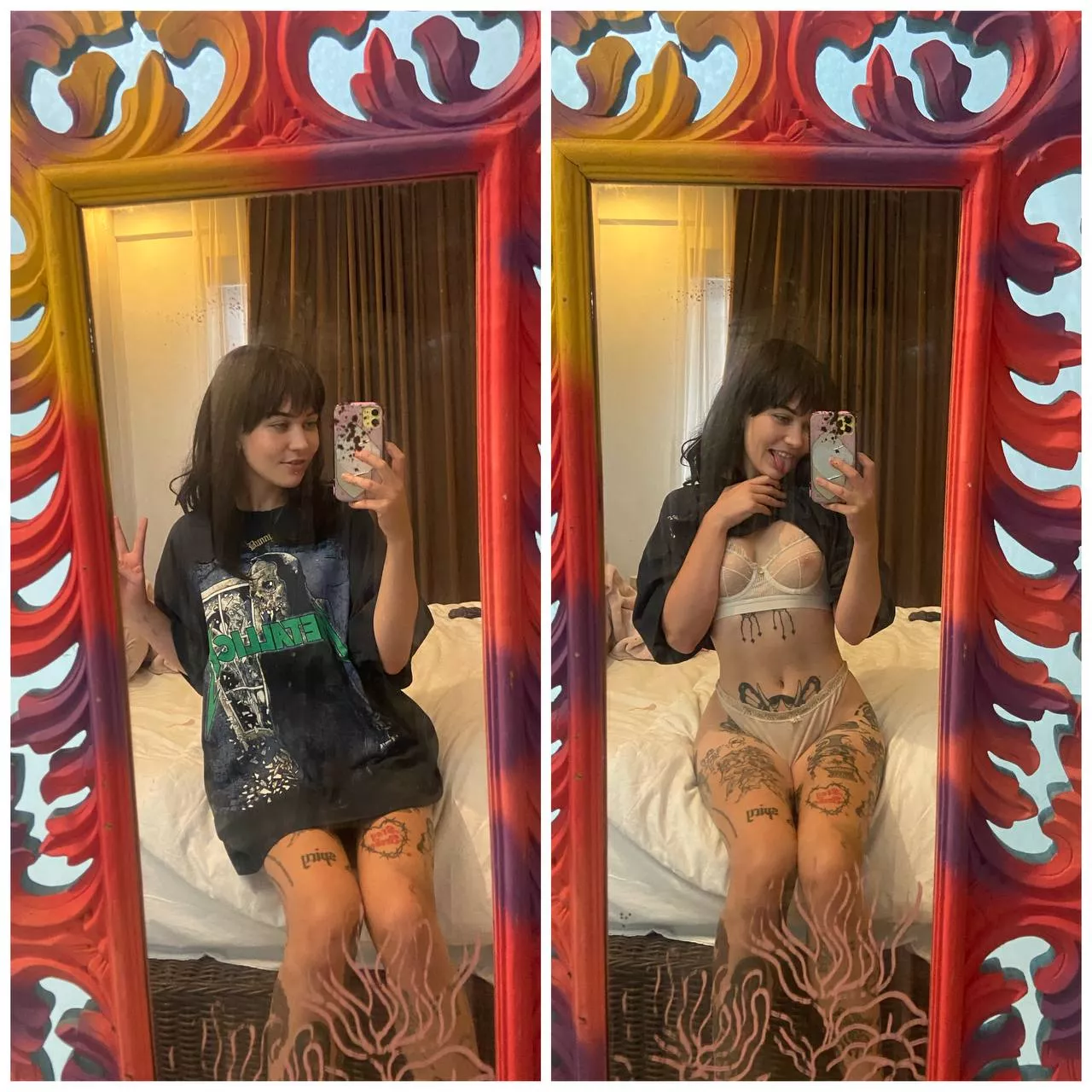 How I look better with or without clothes ...choose..