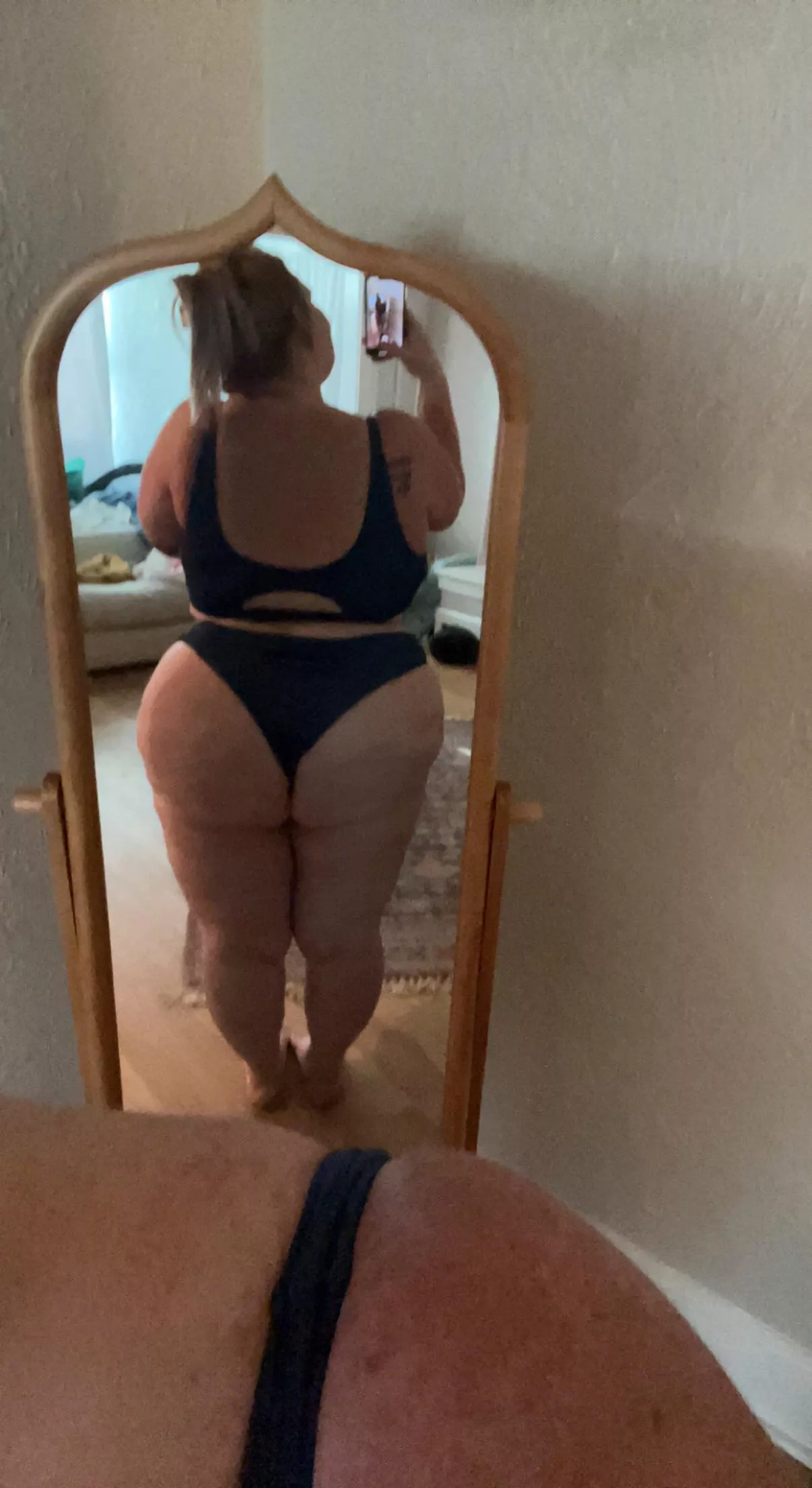 How much butt is too much butt for the beach? Lol