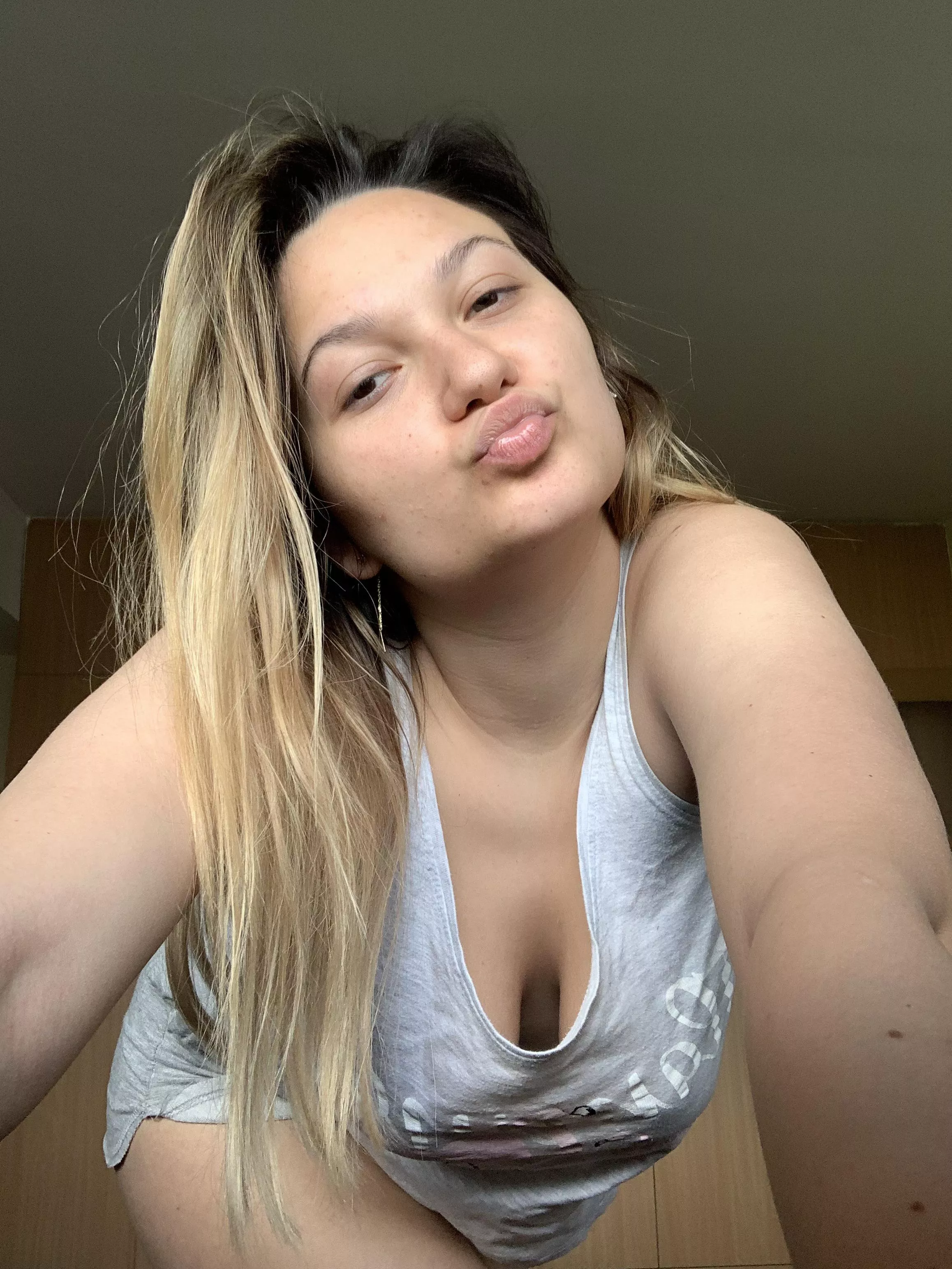 How’s my cleavage?