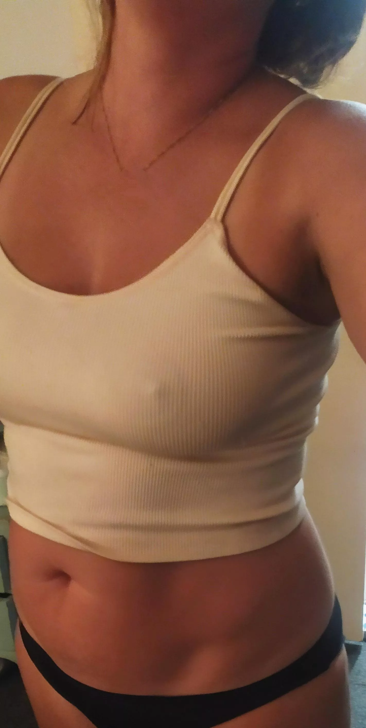 hubby said this top was fine to go out in. what do you think.