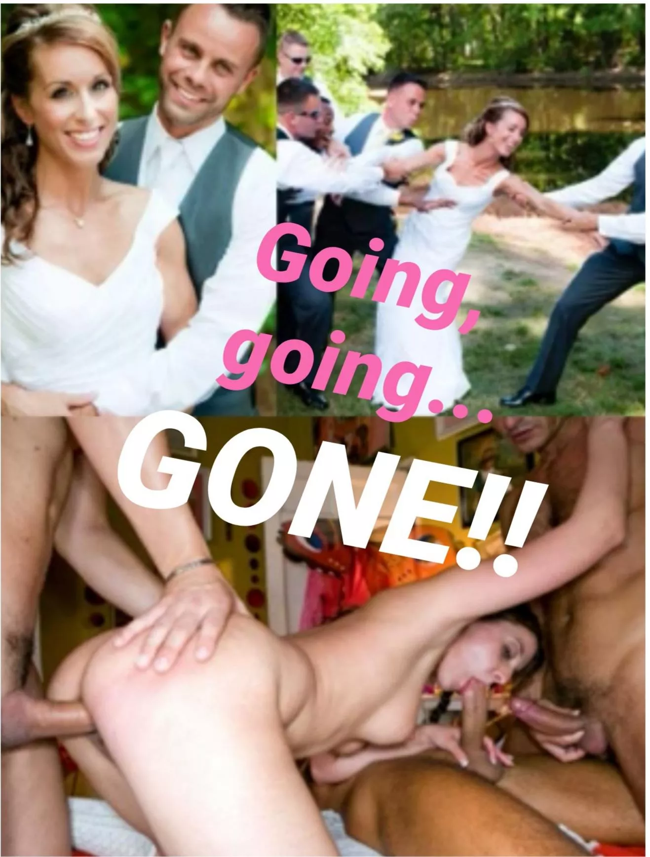 Hubby's wedding night didn't go as planned :(