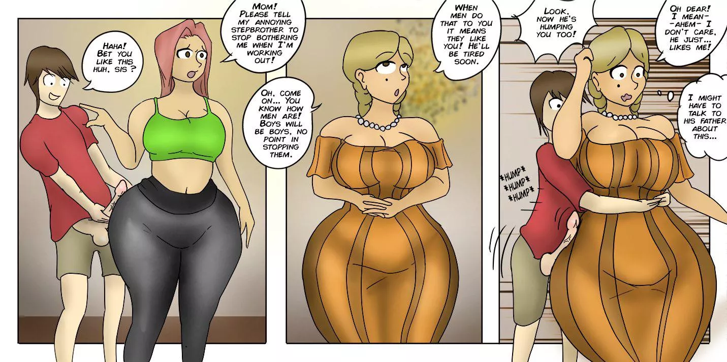 Humping sister and mom, by u/Thicc_Drawings Humping sister and mom, by u/Thicc_Drawings