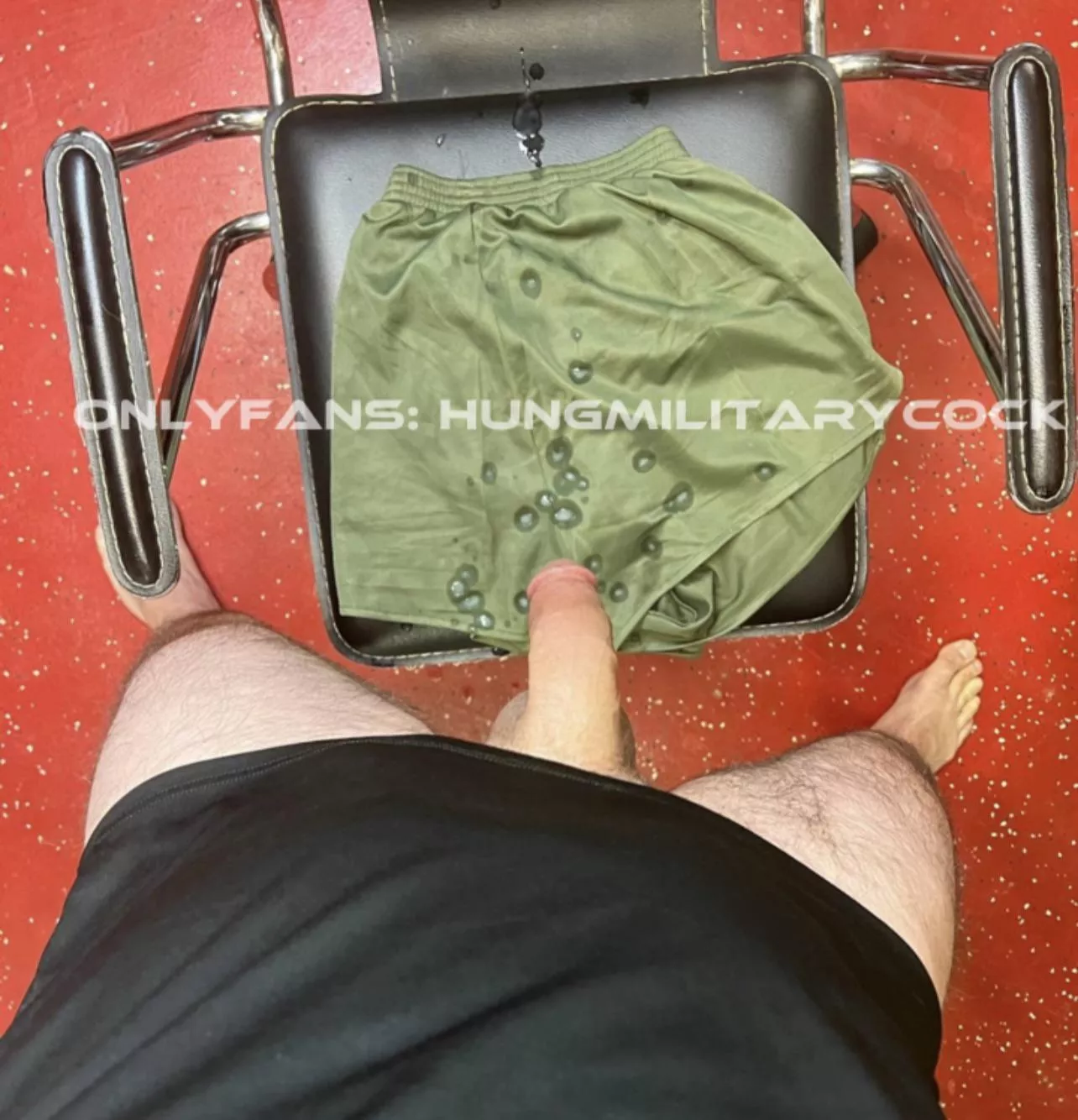 Hung alpha army stud Hung alpha army stud