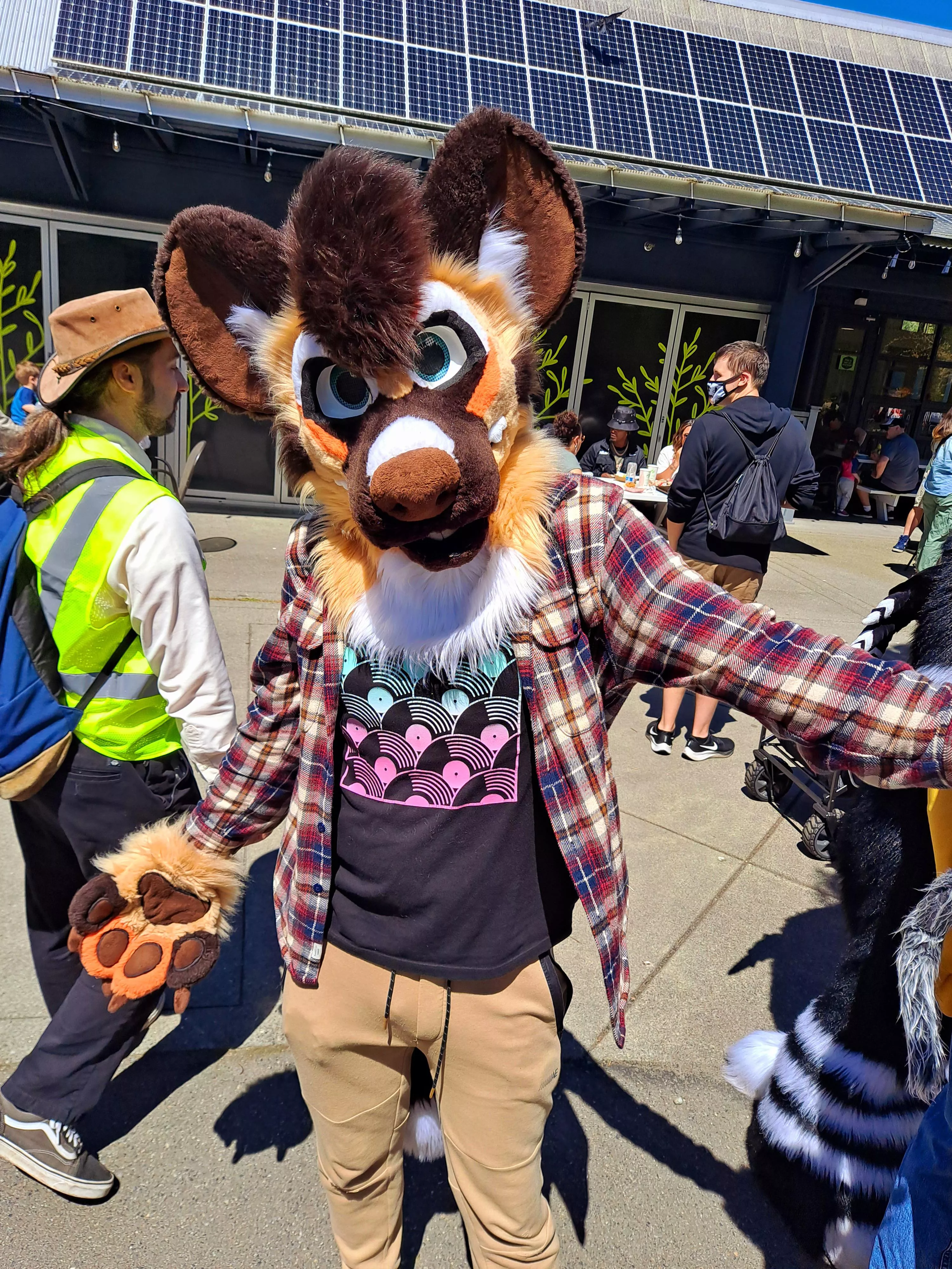 Hyper went to a zoo today!